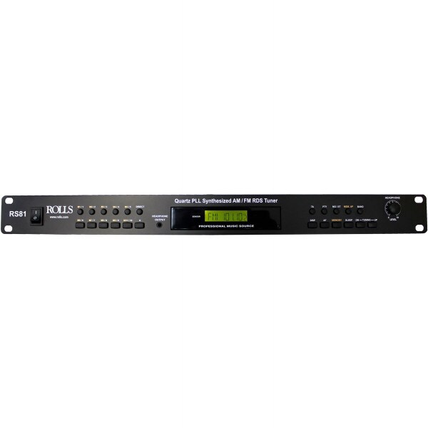 Main product image for Rolls RS81B Rack Mount Quartz PLL Synthesized AM/FM 245-1175
